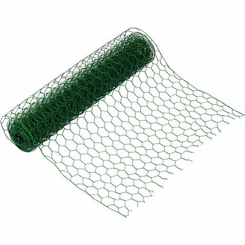 Green pvc coated - green,