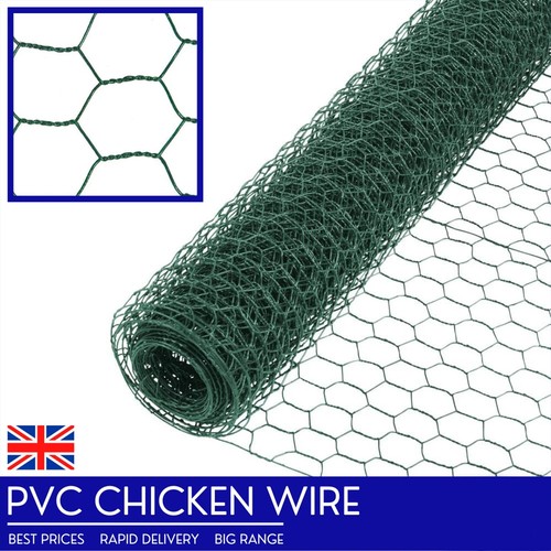 Pvc coated galvanised chicken - galvanised,