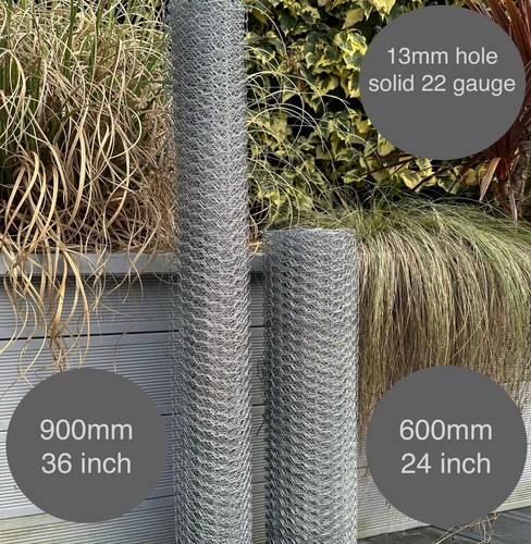 Solid galvanised chicken wire - solid,