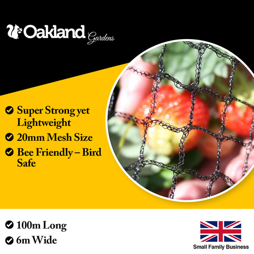 100m wide bird netting - 6m,