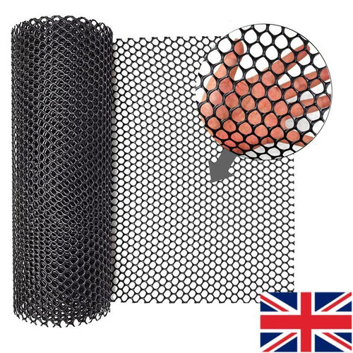 Plastic chicken wire fence - plastic,